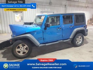 2015 Jeep Wrangler 4WD Unlimited Sport