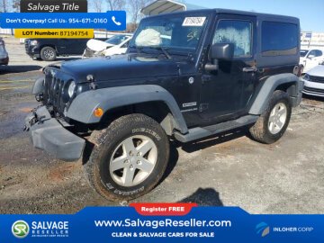 2015 Jeep Wrangler 4WD Sport