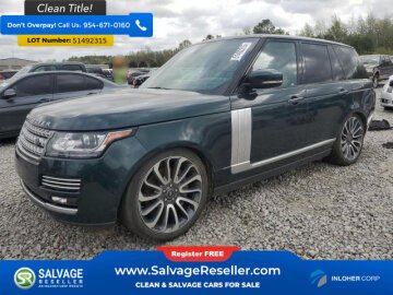 New 2015 Land Rover Range Rover Autobiography