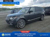 2015 Land Rover Range Rover Long Wheelbase Autobiography