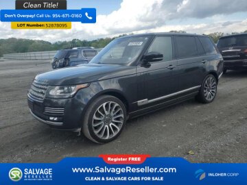 2015 Land Rover Range Rover Long Wheelbase Autobiography