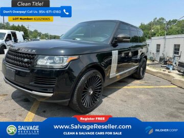 2015 Land Rover Range Rover HSE