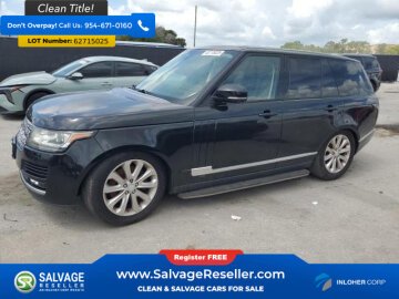 2015 Land Rover Range Rover HSE