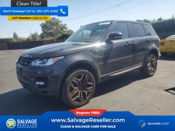 2015 Land Rover Range Rover Sport Autobiography