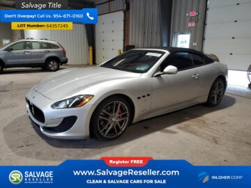 2015 Maserati GranTurismo Convertible