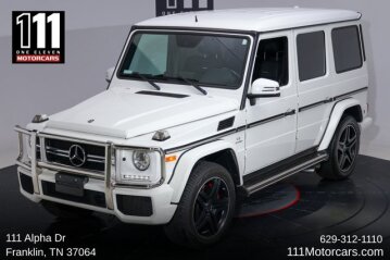 2015 Mercedes-Benz G63 AMG