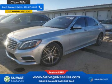 2015 Mercedes-Benz S550