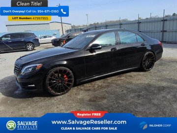 New 2015 Mercedes-Benz S550 Sedan