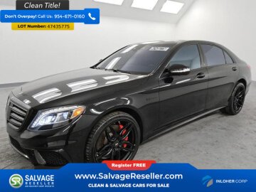 New 2015 Mercedes-Benz S63 AMG 4MATIC Sedan