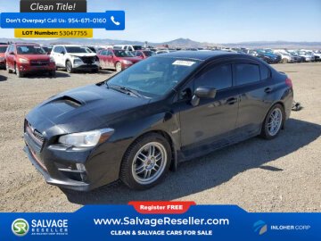 New 2015 Subaru WRX