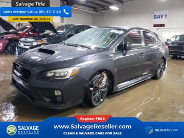 New 2015 Subaru WRX Limited