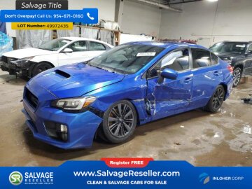 New 2015 Subaru WRX Limited