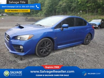 2015 Subaru WRX Limited