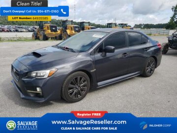 2015 Subaru WRX Limited