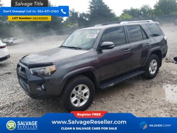 2015 Toyota 4Runner 4WD