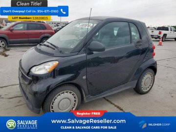 New 2015 smart fortwo Coupe