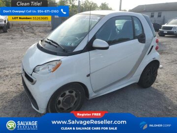 New 2015 smart fortwo Coupe