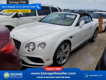 2016 Bentley Continental GT V8 S Convertible