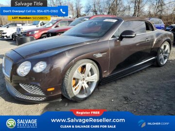 2016 Bentley Continental GT V8 S Convertible