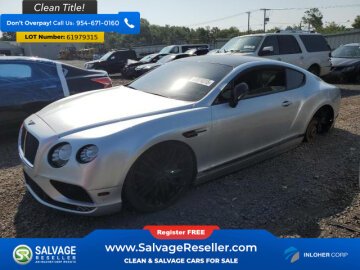 2016 Bentley Continental GT V8 S Coupe