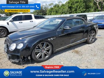 2016 Bentley Continental GT V8 Convertible