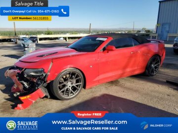 2016 Chevrolet Camaro SS Convertible