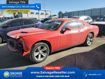 New 2016 Dodge Challenger SXT