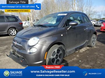 New 2016 FIAT 500 e Hatchback