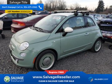 2016 FIAT 500 Lounge Hatchback