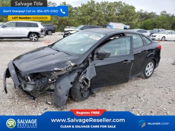 New 2016 Ford Focus S Sedan
