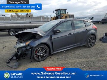 New 2016 Ford Focus ST Hatchback