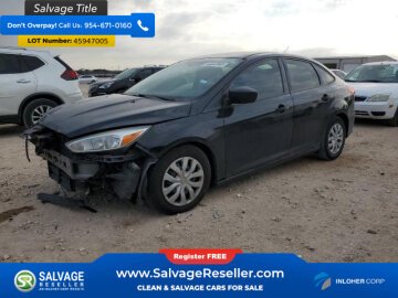 New 2016 Ford Focus S Sedan