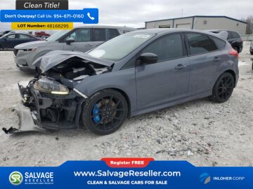 New 2016 Ford Focus RS Hatchback