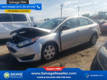New 2016 Ford Focus S Sedan