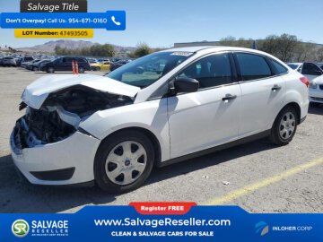 New 2016 Ford Focus S Sedan
