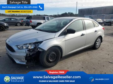 New 2016 Ford Focus S Sedan