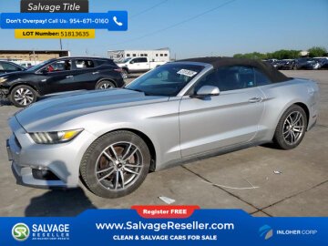 New 2016 Ford Mustang Convertible