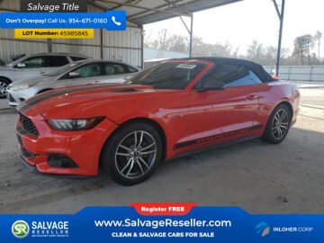 New 2016 Ford Mustang Convertible
