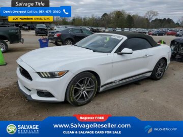 New 2016 Ford Mustang Convertible
