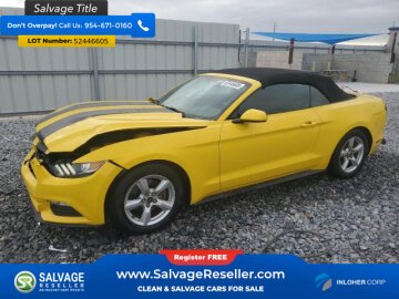 New 2016 Ford Mustang Convertible