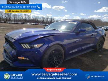 New 2016 Ford Mustang Convertible