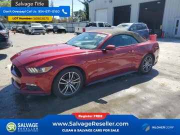 New 2016 Ford Mustang Convertible