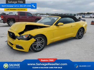 2016 Ford Mustang Convertible