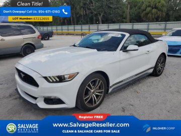 2016 Ford Mustang Convertible