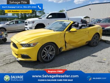 2016 Ford Mustang Convertible