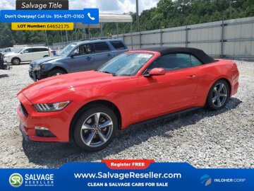 2016 Ford Mustang Convertible