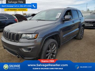 New 2016 Jeep Grand Cherokee