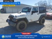 New 2016 Jeep Wrangler 4WD Sport