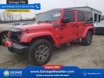 New 2016 Jeep Wrangler 4WD Unlimited Sahara