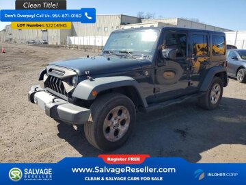 New 2016 Jeep Wrangler 4WD Unlimited Sport